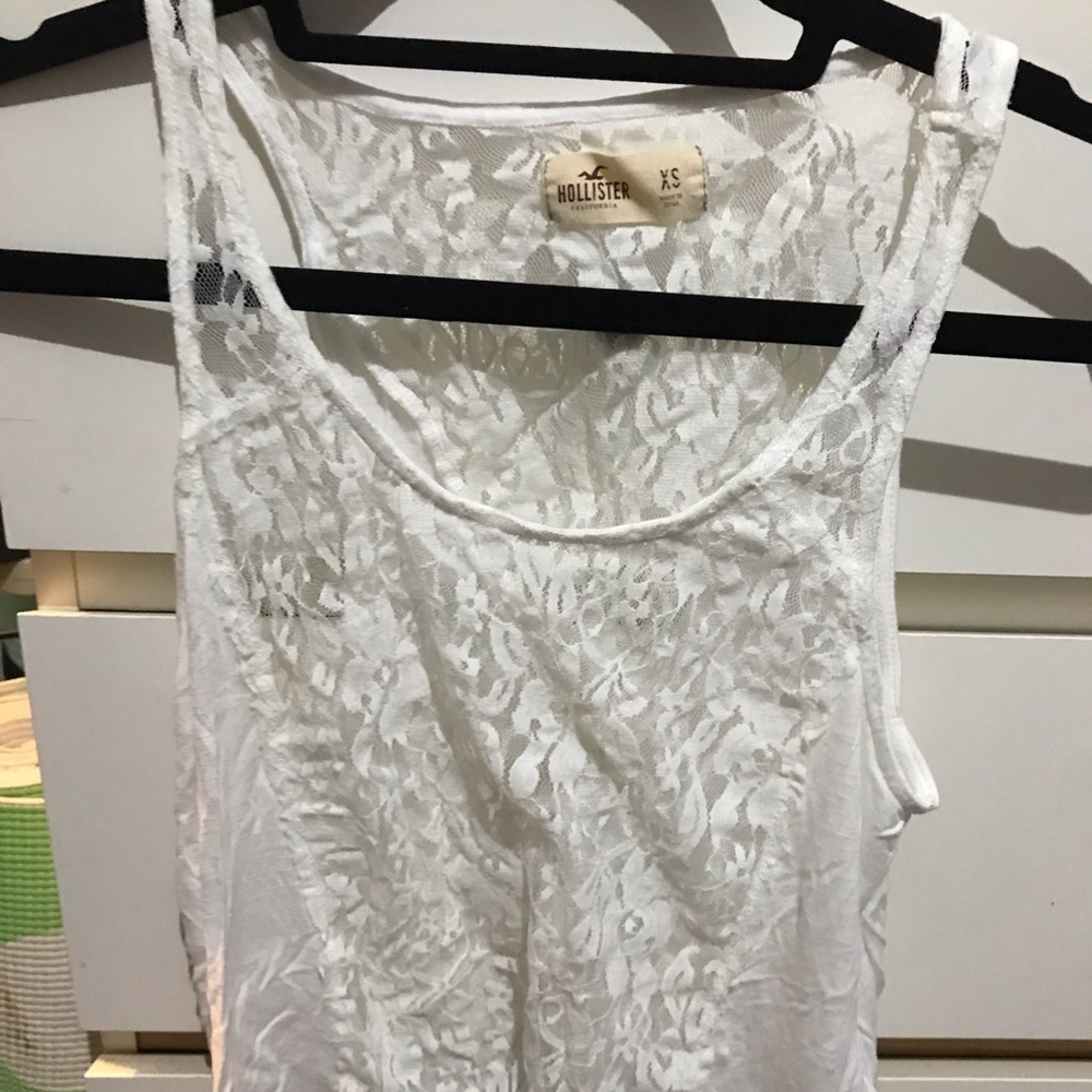 Lace tank top